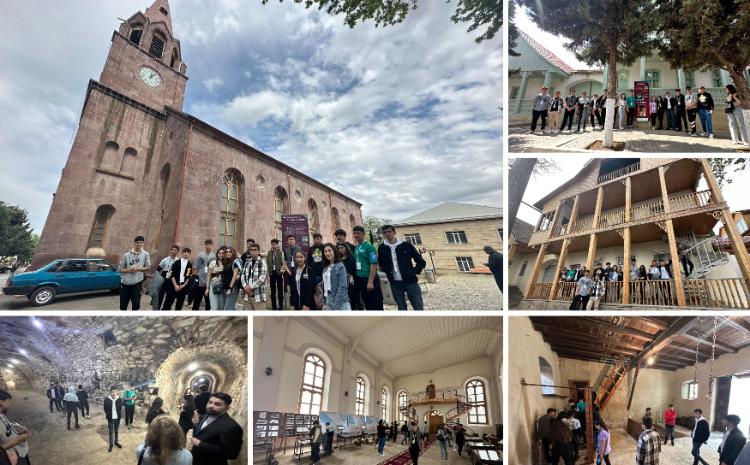 "Yaşam dəyərlərini turizm imkanlarına çevir" layihəsi çərçivəsində iştirakçılar Göygöl rayonuna səfər edib 
