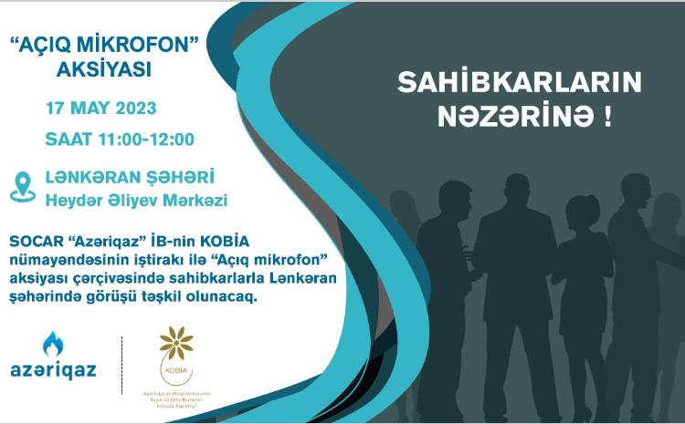 Sahibkarlarla növbəti görüş Lənkəran şəhərində keçiriləcək 