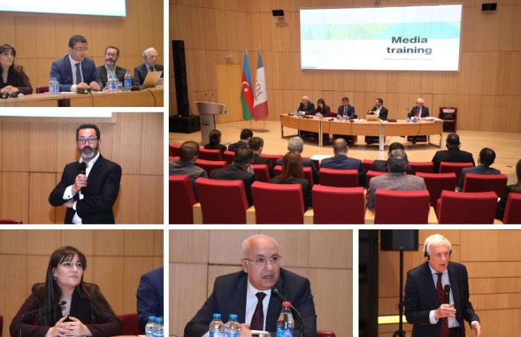 Mətbuat xidmətlərinin rəhbərləri üçün master-klas təşkil olunur 