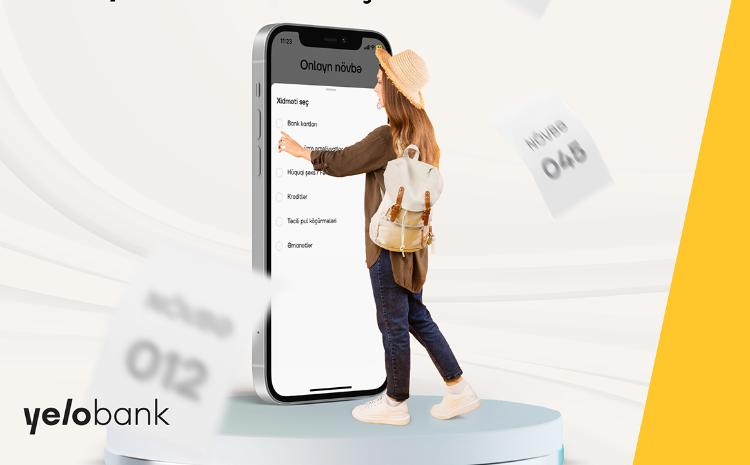 Возьмите очередь в Yelo Bank онлайн, не ждите в филиале 