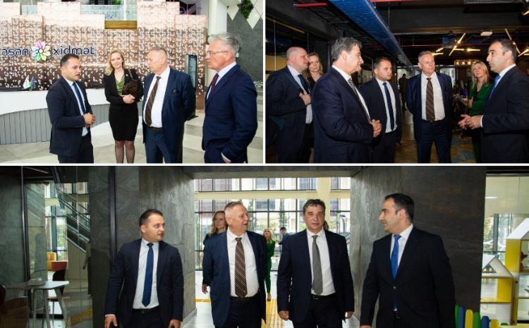 Xorvatiya Parlamentinin nümayəndə heyəti "ASAN xidmət"də 