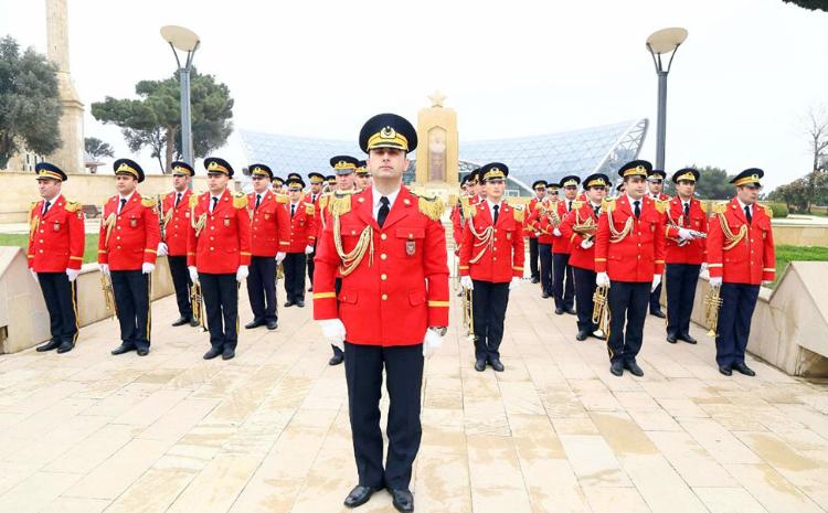 Оркестр Военного института находится с визитом в Грузии 