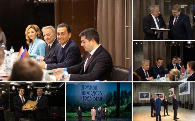Krasnoyarskda Heydər Əliyevin 100 illiyi münasibətilə "Əsrlər boyu xalqların dostluğu" adlı konsert təşkil edilib 