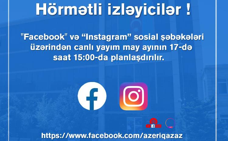 "Azəriqaz" İB rəhbərliyinin növbəti canlı yayımı planlaşdırılır 