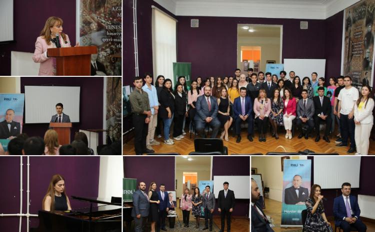"Heydər Əliyevin siyasi fəaliyyətində Azərbaycan musiqi mədəniyyətinin inkişaf perspektivləri" mövzusunda tədbir keçirilib 