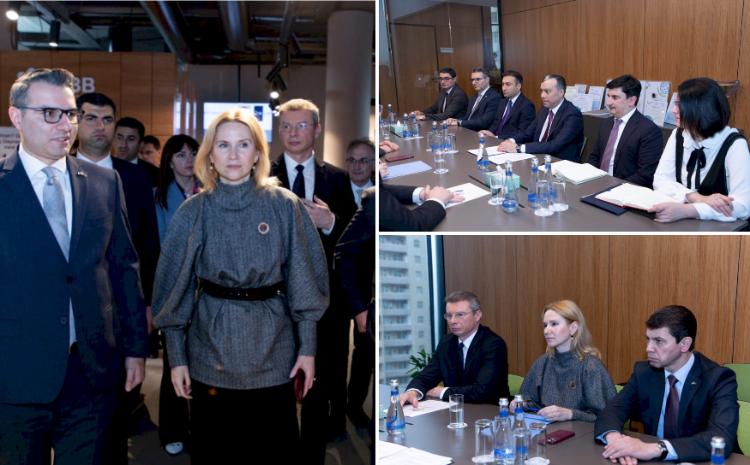 DOST Agentliyində Ukrayna Ali Radasının  nümayəndə heyəti ilə görüş olub 