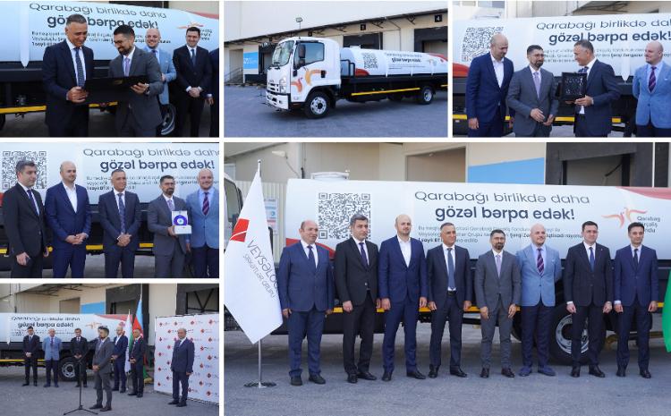 "Veyseloglu" подарил селу Агалы Зенгиланского района ирригационную машину - ВИДЕО