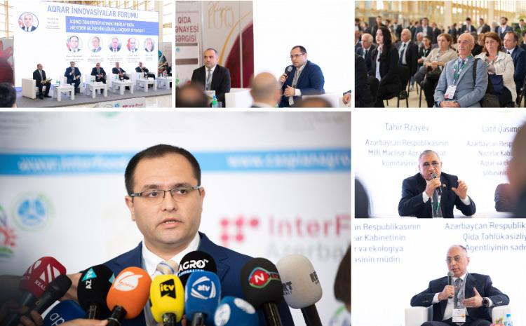 16-cı Azərbaycan Beynəlxalq Kənd Təsərrüfatı sərgisi çərçivəsində panel sessiyalar keçirilir 