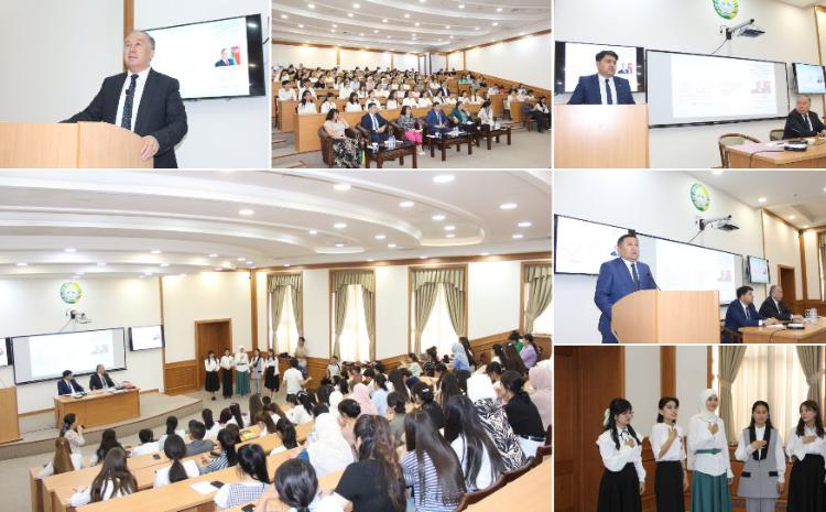 В Университете узбекского языка и литературы имени Алишера Навои состоялось мероприятие, посвященное 100-летию Великого лидера 