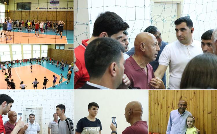 Türkiyəli mütəxəssis Şirvanda yeniyetmə voleybolçularımızın yarışını izləyib 