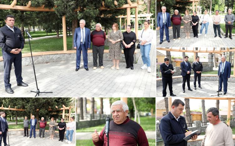 Sahibkarlar üçün keçirilən "Açıq mikrofon" aksiyasından Qax rayonunun sakinləri də yararlandı 