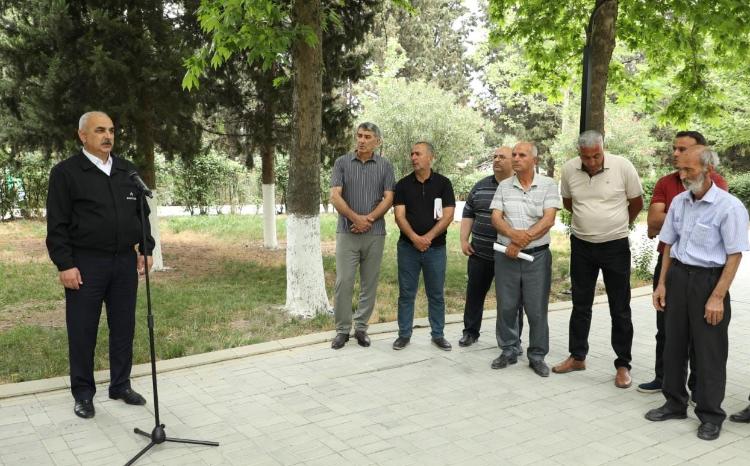 "Səyyar qəbul otağı" Şabran sahibkarları ilə yanaşı, sakinlərin də ixtiyarında oldu 