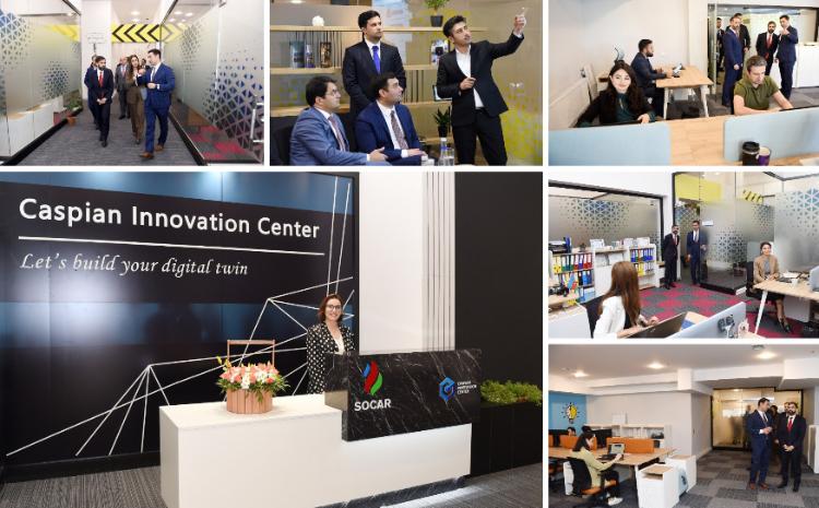 SOCAR-ın müəssisəsi "Caspian Innovation Center"in yeni ofisinin açılışı olub 