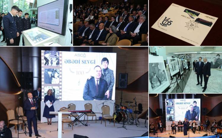 Ulu öndər Heydər Əliyevin və akademik Zərifə Əliyevanın xatirəsinə həsr edilmiş "Əbədi sevgi" adlı tədbir keçirilib - VİDEO