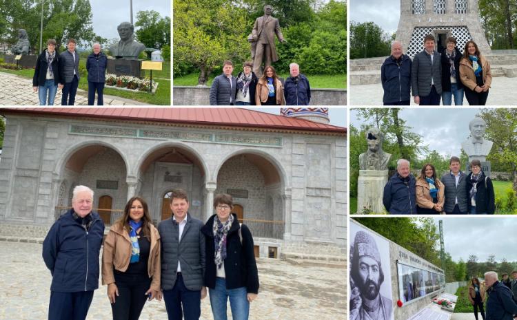 Французские гости совершили поездку в Шушу 