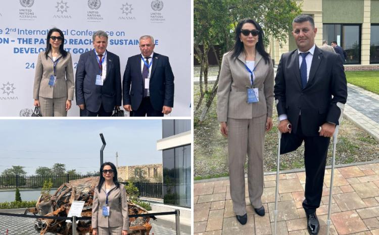 Ombudsman Ağdamda minatəmizləmə fəaliyyəti ilə bağlı beynəlxalq konfransda iştirak edib 