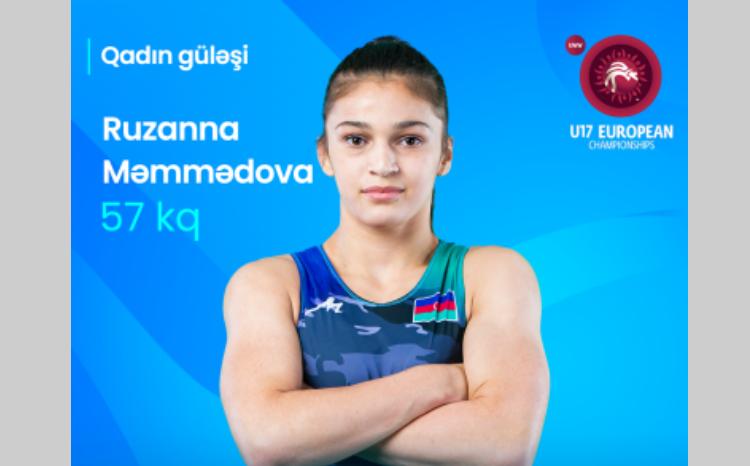 Ruzanna Məmmədova Avropa çempionatının finalında 
