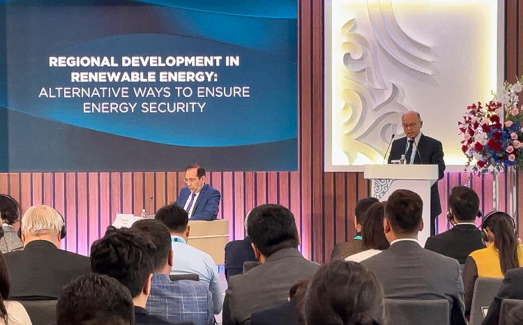 Minister of Energy spoke about the role of green energy in energy security at the Astana International Forum 