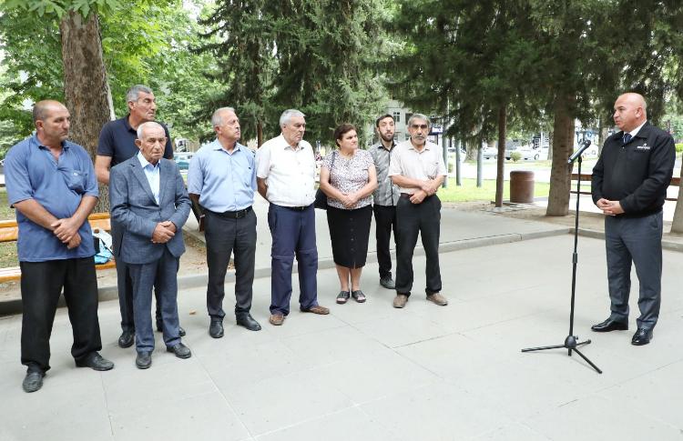 "Səyyar qəbul otağı" enerji şəhərinin sakinləri üçün quruldu 