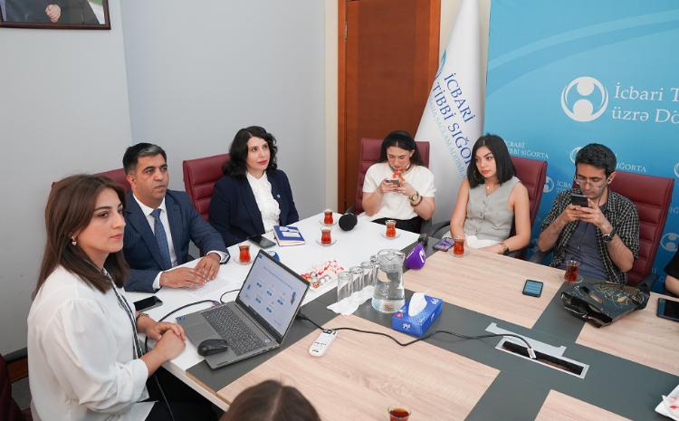 İcbari Tibbi Sığorta üzrə Dövlət Agentliyində "Açıq qapı" günü təşkil edilib 