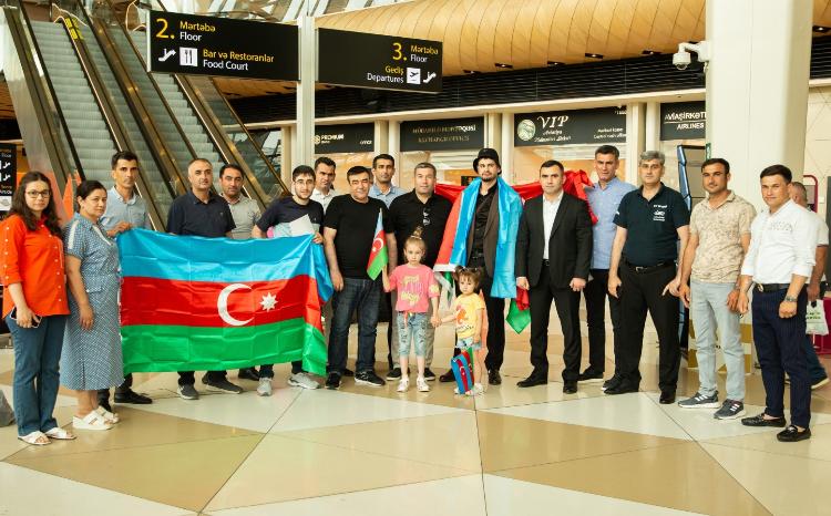 Daha bir qazimiz sağalaraq Vətənə geri dönüb 