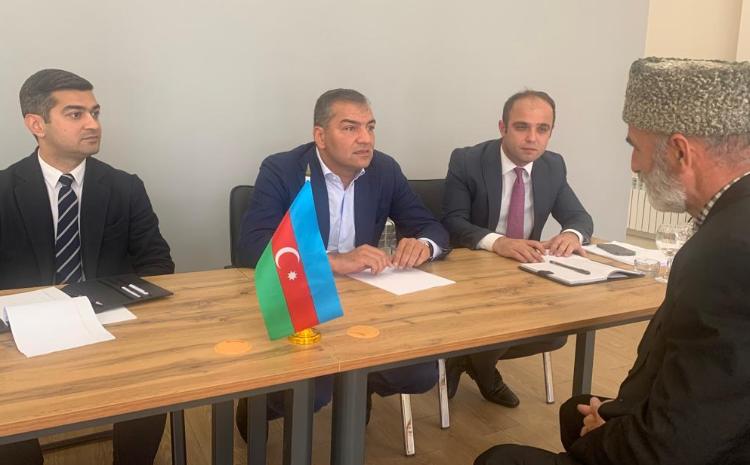 DTA sədri Fuad Nağıyev Basqal sakinləri ilə görüşüb 