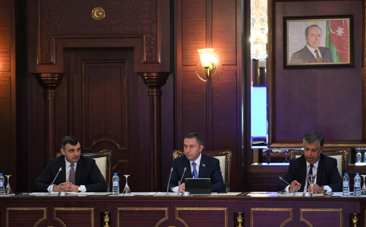 İqtisadi siyasət, sənaye və sahibkarlıq komitəsinin iclasında 