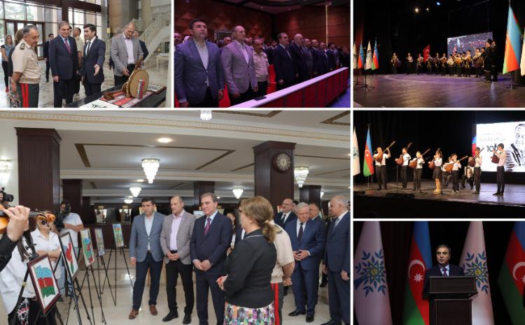 Gəncədə "Heydər xalqım deyəcək, xalq Heydər söyləyəcək!" adlı konsert proqramı keçirilib 