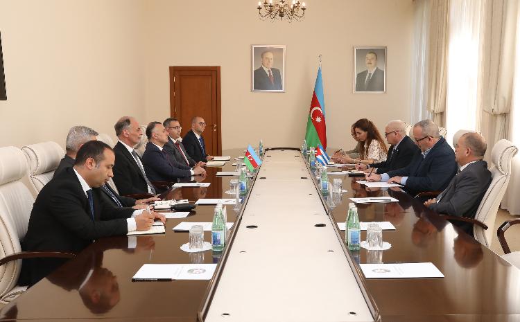 Расширяется сотрудничество между министерствами здравоохранения Азербайджана и Кубы 