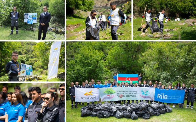 ЗАО «AzerGold» и Общественное объединение «Региональное развитие» организовали в Дашкесанском районе экологические мероприятия 