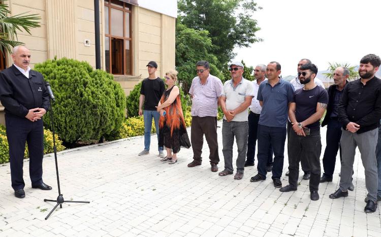 "Səyyar qəbul otağı"nın bu dəfəki iştirakçıları Siyəzən rayonunun sakinləri olub 