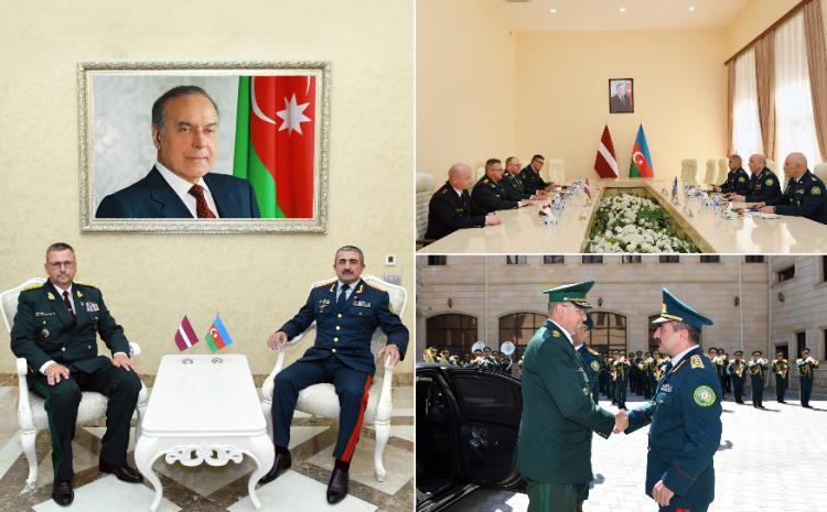 Latviya Dövlət Sərhəd Mühafizəsinin rəisi Azərbaycana səfər edib 