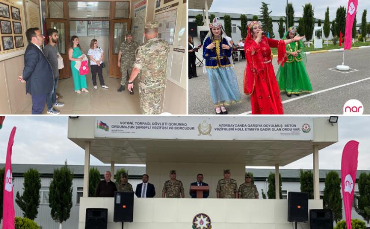 Nar congratulated the servicemen on the occasion of Armed Forces Day 