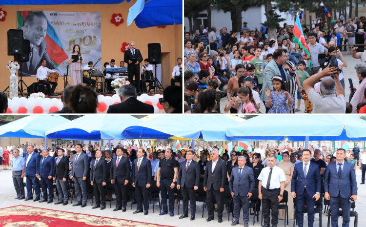 Neftçalada 15 İyun - Milli Qurtuluş Günü münasibətilə konsert tədbiri keçirilib 