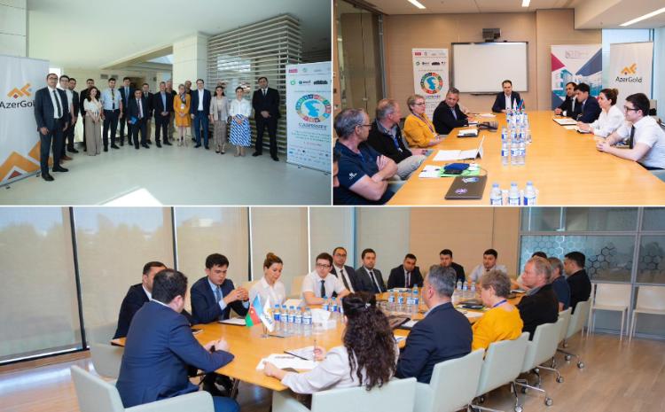 Состоялась встреча между ЗАО «AzerGold» и CASPISNET 