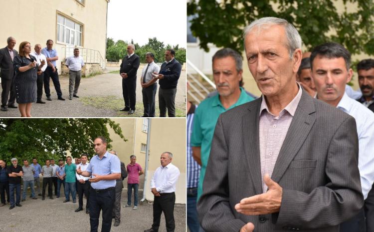 Qımılqışlaq kəndinin abonent olmaq istəyən sakinləri "Açıq mikrofon"da 
