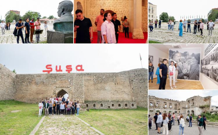 Xarici diplomatlar üçün Şuşa şəhərinə səfər proqramı təşkil edilib 