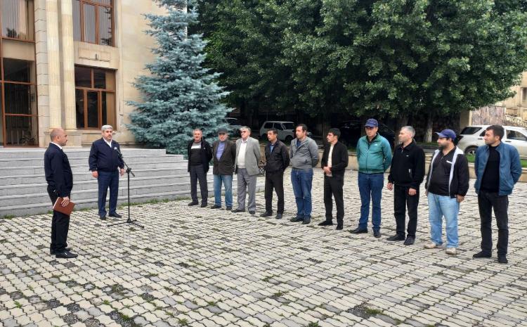 Həftənin sonuncu "Açıq mikrofon" aksiyası Daşkəsən rayonunda keçirildi 