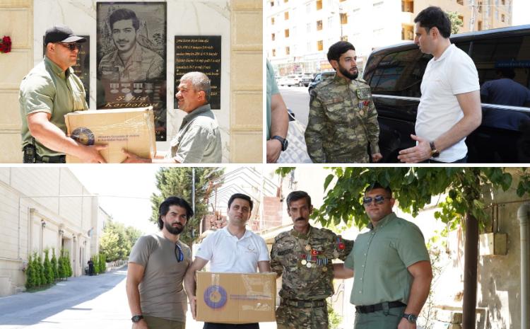 Ukrayna Fəxri Konsulluğundan qazilərə bayram sovqatı - FOTO