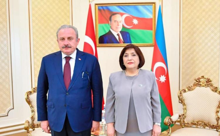 Milli Majlis Chair Sahiba Gafarova Sends a Letter to 29th Head of Grand National Assembly of Türkiye Mustafa Şentop 