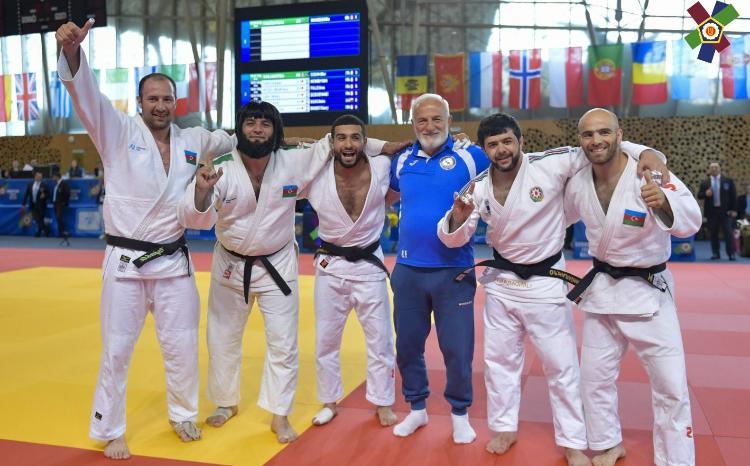 Azərbaycanın veteran cüdoçuları Avropa çempionu oldu 