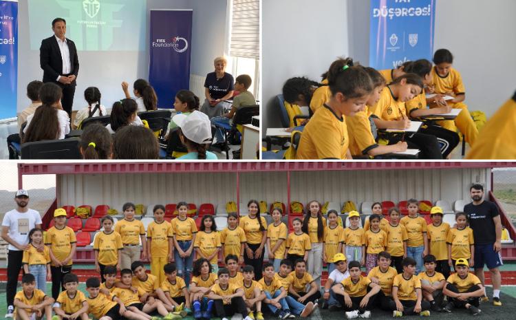 Начался "Летний футбольный лагерь" для детей с поддержкой Yelo Bank 