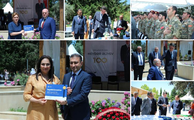 Ulu Öndər Heydər Əliyevin tapşırığı ilə yaradılan Şağan Reabilitasiya Pansionatının 20 illiyi ilə bağlı tədbir keçirilib 