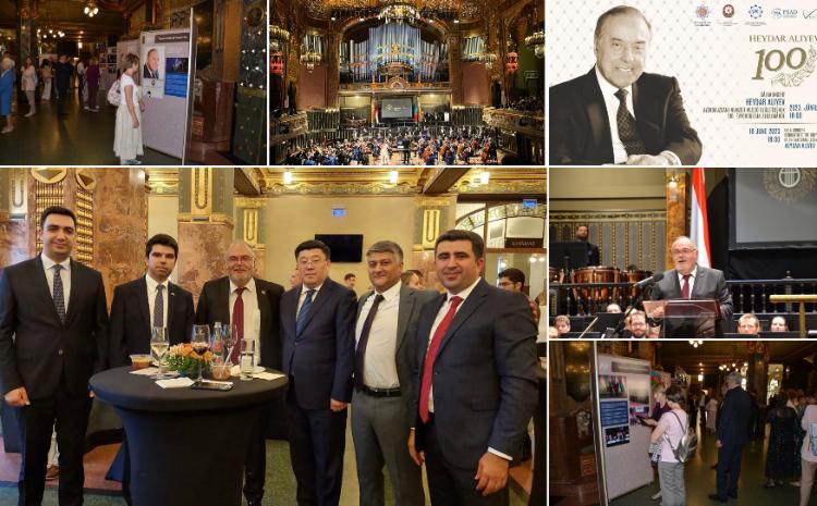 Budapeştdə Heydər Əliyevin 100 illiyi münasibətilə konsert təşkil olunub 