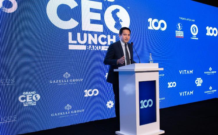 Qazaxıstan Səfiri "Xəzər Enerji Klubu"nun "CEO Lunch"da iştirak edib 