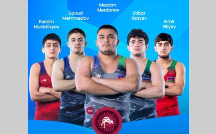 Üç güləşçimiz Avropa çempionatının finalında 
