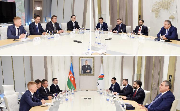 SOCAR-ın prezidenti "SAP SE" şirkətinin Orta və Şərqi Avropa üzrə baş əməliyyat direktoru ilə görüşüb 