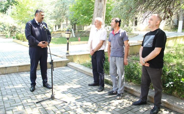 Həftənin sonuncu "Açıq mikrofon" aksiyası Göygöl rayonunda baş tutub 