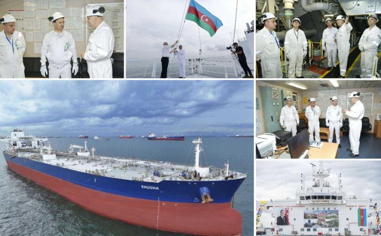 "Aframax" type tanker "Shusha" launched - VIDEO