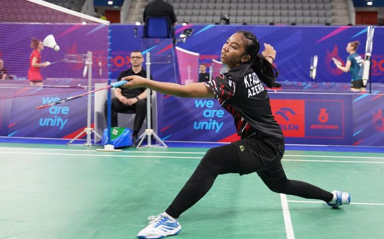 III Avropa Oyunları: Badmintonçumuz Keişa Fatimə Zəhra çıxışlarını başa vurub 